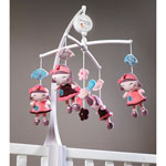 Mobile tissu musical hanae pas cher