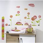 Stickers muraux melle coccinelle maya pas cher