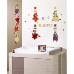 Stickers muraux zigotos pas cher