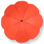 Ombrelle orange anti uv pas cher