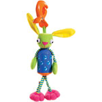 Hochet lapin avec attache pince pas cher