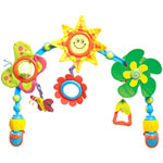 Jouets de voyage bébé arche articulee sunny stroll pas cher