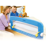Barriere de lit pliable universelle bleu pas cher