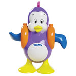 Jouet de bain bébé gloup gloup le pingouin pas cher