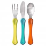 Couverts en inox 12 mois et + pas cher