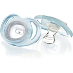 TOMMEE TIPPEE 2 sucettes soft silicone 3-6 mois bleu ou vert
