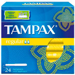 Tampax classique regulier de 24 tampons pas cher