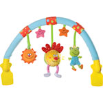 Jouets de voyage bébé arche musicale de poussette pas cher