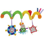 Jouets de lit bébé drôle de spirale kooky pas cher