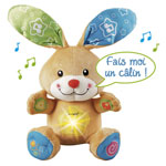 Jouets d'éveil bébé mon lapin cache-cache câlin pas cher