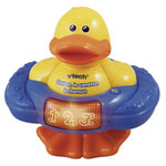 Jouets de bain bébé gaston le caneton à chansons pas cher