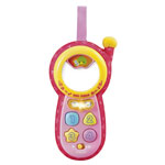 Jouets d'éveil bébé téléphone allô bébé rose pas cher