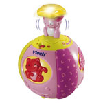 Jouets d'éveil bébé baby balle surprise rose pas cher