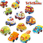 Jouets d'éveil bébé voiture tut tut bolides pas cher