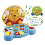 Jouets d'éveil bébé winnie mon petit ordi parlant pas cher