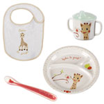 Mon premier coffret repas sophie la girafe version kiwi pas cher