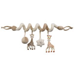 Jouets de lit bébé so pure sophie la girafe pas cher