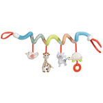 Jouets de lit bébé spirale sophie la girafe pas cher