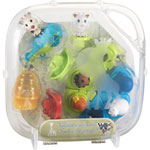 Jouets de bain bébé valisette sophie la girafe pas cher