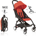 Poussette canne yoyo by babyzen™ noire/rouge de Babyzen