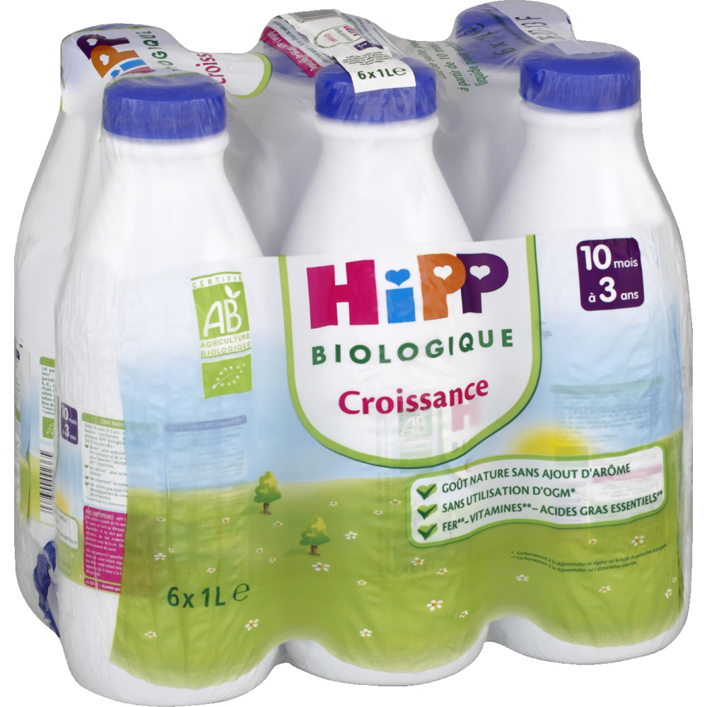 lait de croissance bio 6 x 1 l d 232 s 10 mois sur allob 233 b 233 lait de croissance bio 6 x 1 l d 232 s 10 mois sur allob 233 b 233