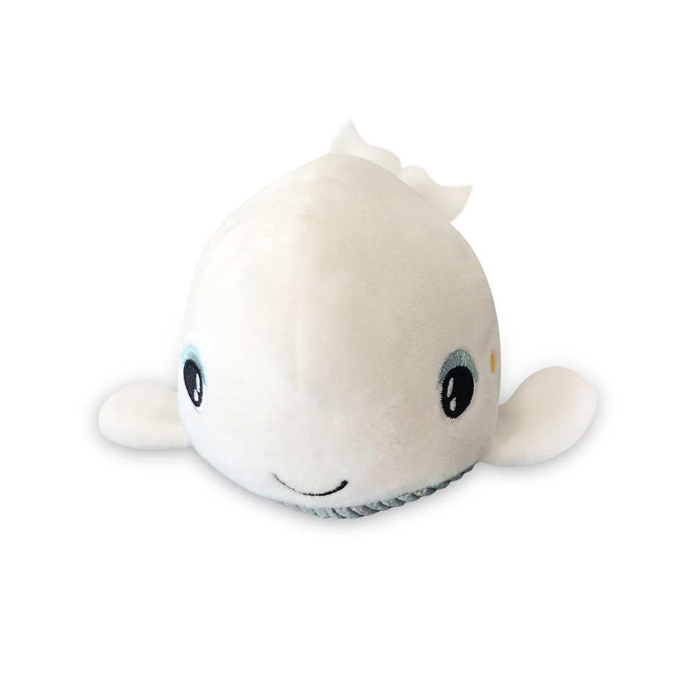 Veilleuse bébé peluche lumineuse shakies baleine de Pabobo sur allobébé