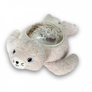 Peluche veilleuse bébé projection phoque aqua dream Pabobo