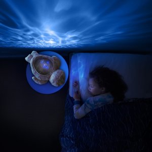 Peluche veilleuse bébé projection phoque aqua dream Pabobo