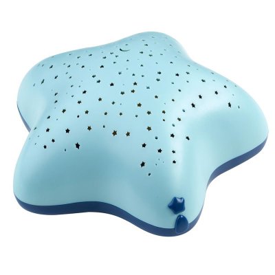PABOBO Veilleuse bébé projecteur étoiles piles timoleo bleu