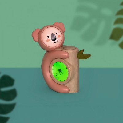 Indicateur de réveil lumineux koala