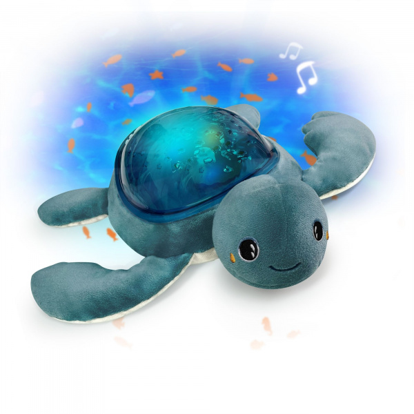 Les imparfaits - veilleuse peluche projection tortue aqua dream rechargeable Pabobo