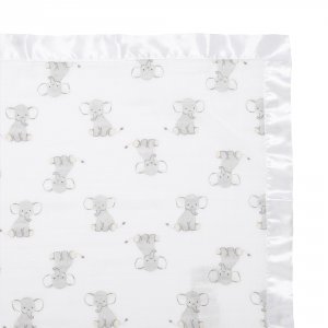 Lot de 2 couvertures-doudous en mousseline de coton safari babes Aden+anais essentials