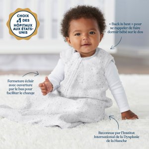 Gigoteuse été sleepsack 6-18 mois midnight moons Halo