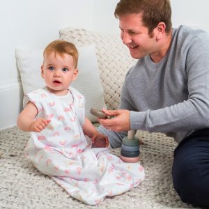 Gigoteuse été sleepsack 18-36 mois sunshine rainbows Halo