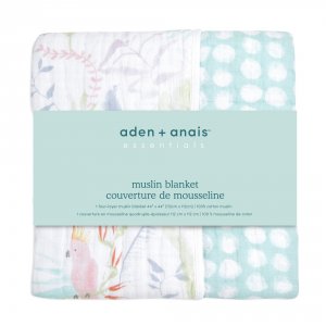 Couverture en mousseline de coton tropicalia Aden+anais essentials
