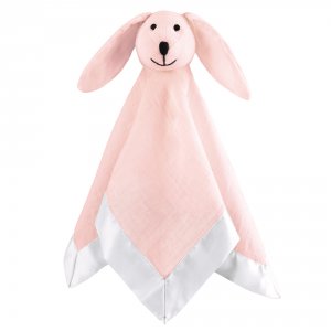Doudou en mousseline de coton solid pink mist Aden+anais essentials