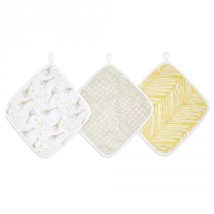 Lot de 3 débarbouillettes starry star