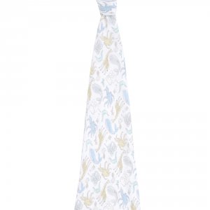 Maxi-lange en mousseline de coton natural history Aden+anais essentials