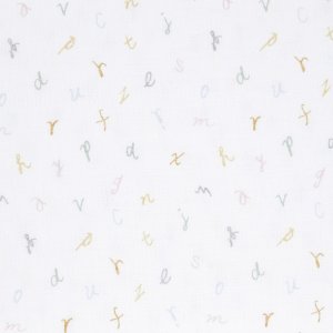 Lot de 4 maxi-langes alphabet et animaux Aden+anais essentials