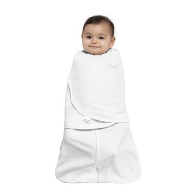 Gigoteuse d'emmaillotage été sleepsack 0-3 mois blanc