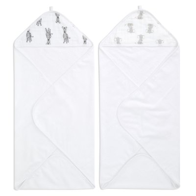 Lot de 2 capes de bain safari babes