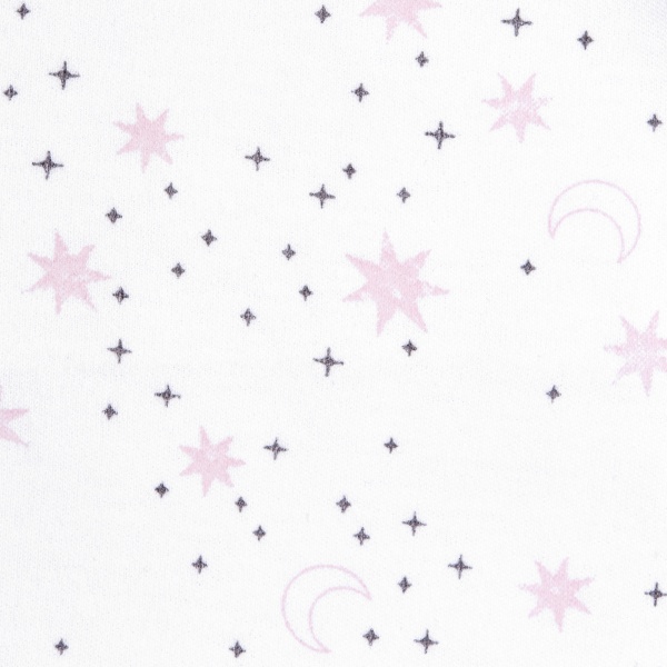 Gigoteuse d'emmaillotage été sleepsack 3-6 mois midnight moons pink Halo