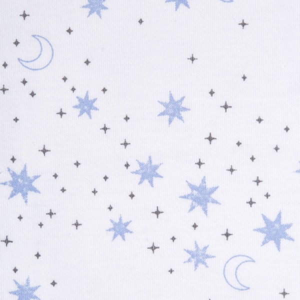 Gigoteuse d'emmaillotage été sleepsack 3-6 mois midnight moons blue Halo