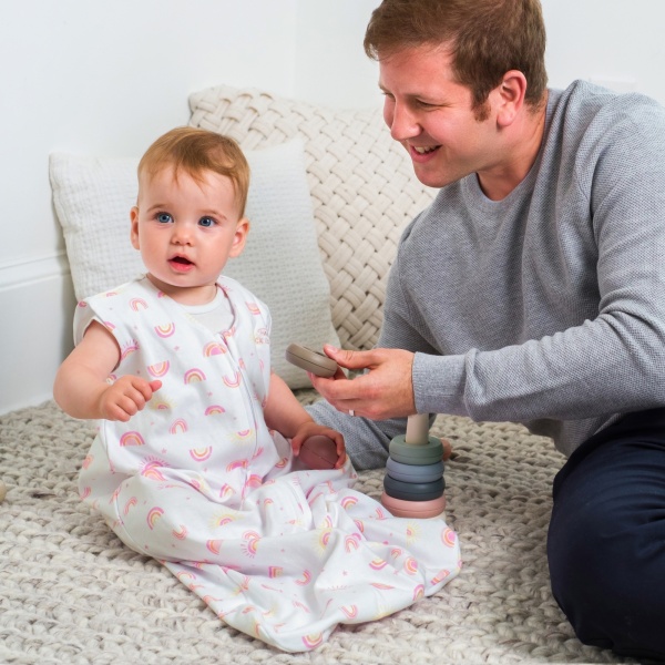 Gigoteuse été sleepsack 0-6 mois sunshine rainbows Halo