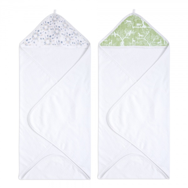 Lot de 2 capes de bain dusty Aden+anais essentials