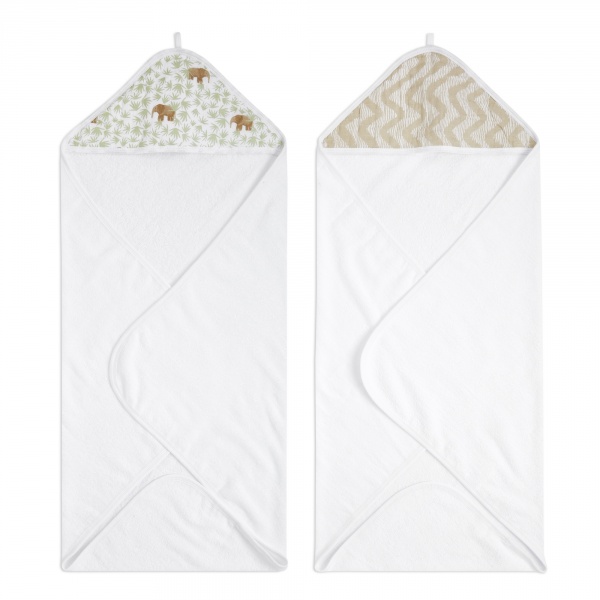 Lot de 2 capes de bain dusty Aden+anais essentials