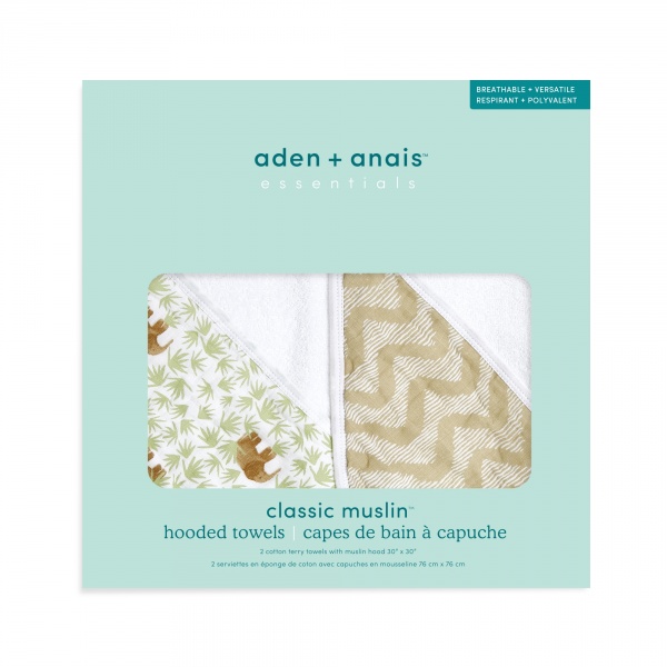 Lot de 2 capes de bain dusty Aden+anais essentials