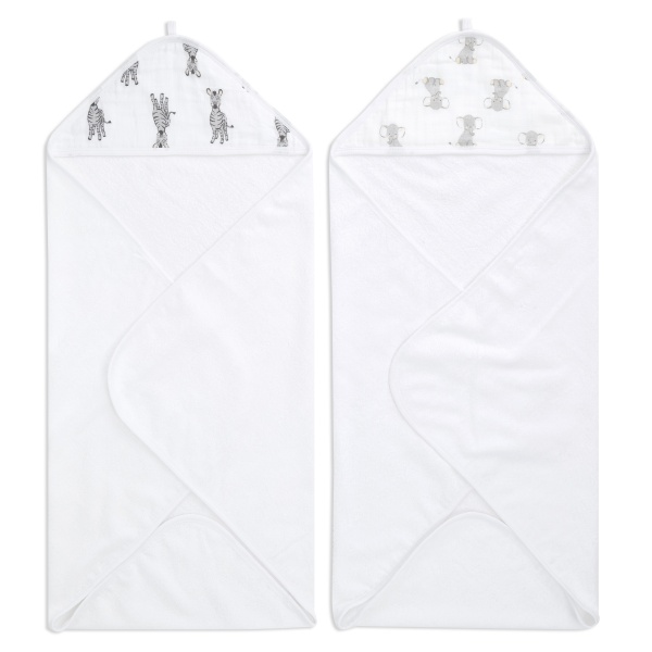 Lot de 2 capes de bain safari babes Aden+anais essentials