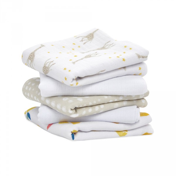 Lot de 5 petits langes starry star