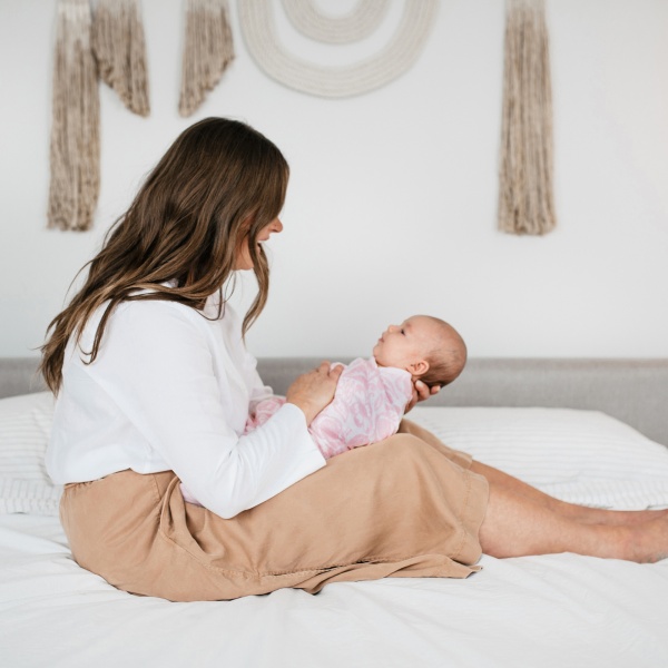 Lot de 4 langes en mousseline de coton damsel Aden+anais essentials